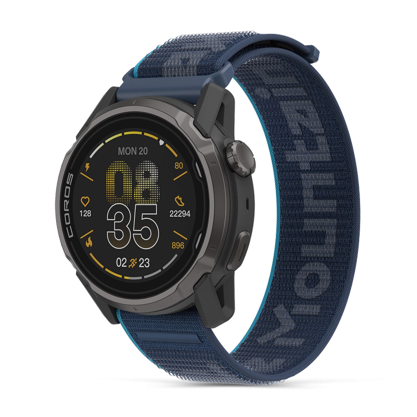 COROS 24mm nylonový řemínek - Kilian Jornet - Mountain Way