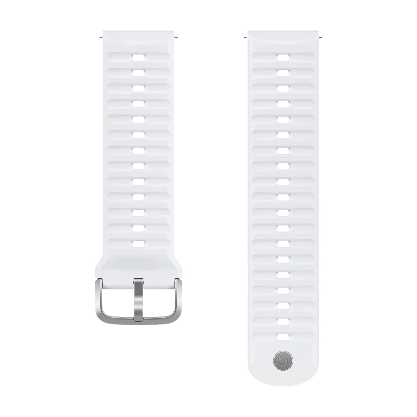 COROS 22mm silikonový řemínek – White