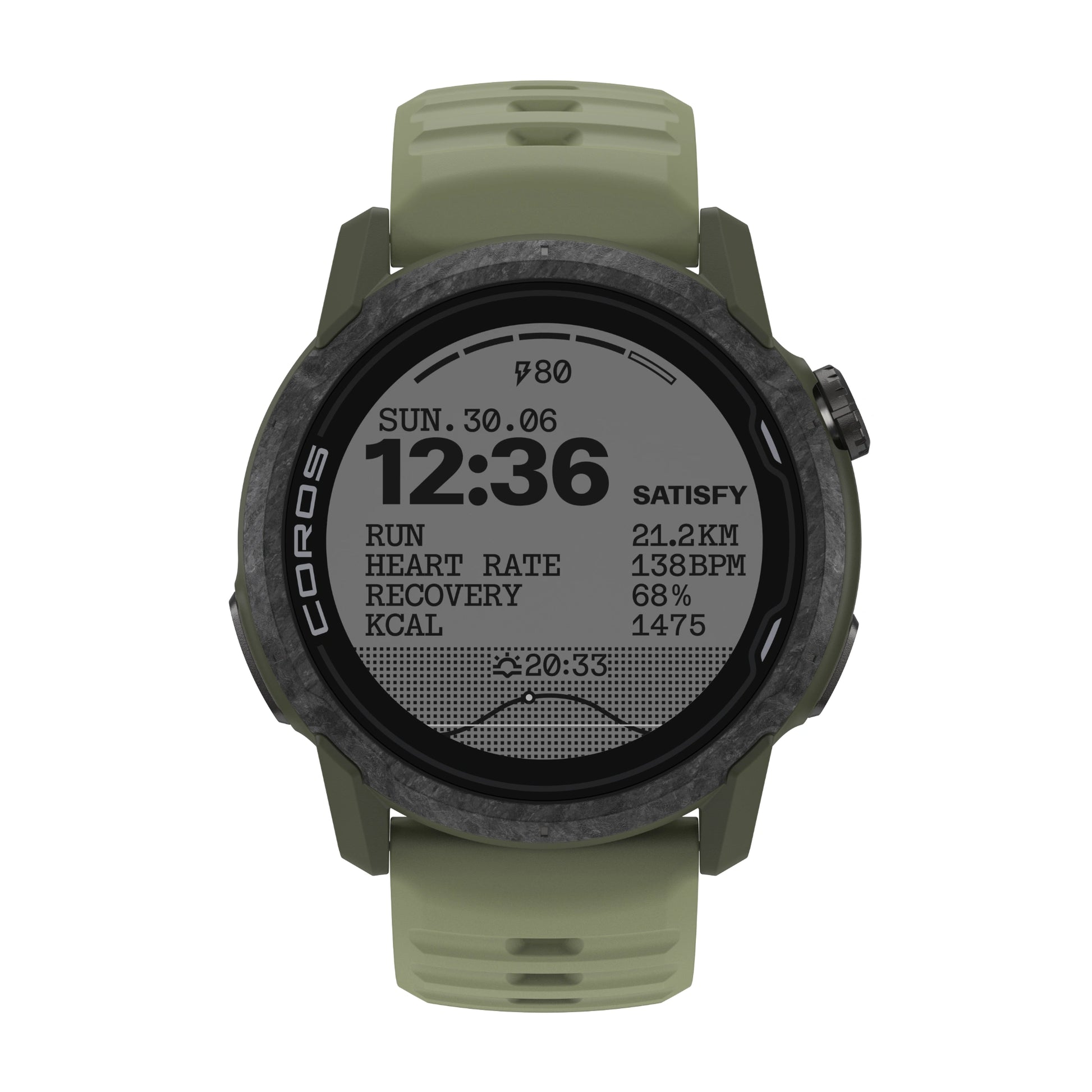 COROS APEX 4 46mm – SATISFY COROS – Burnt Olive