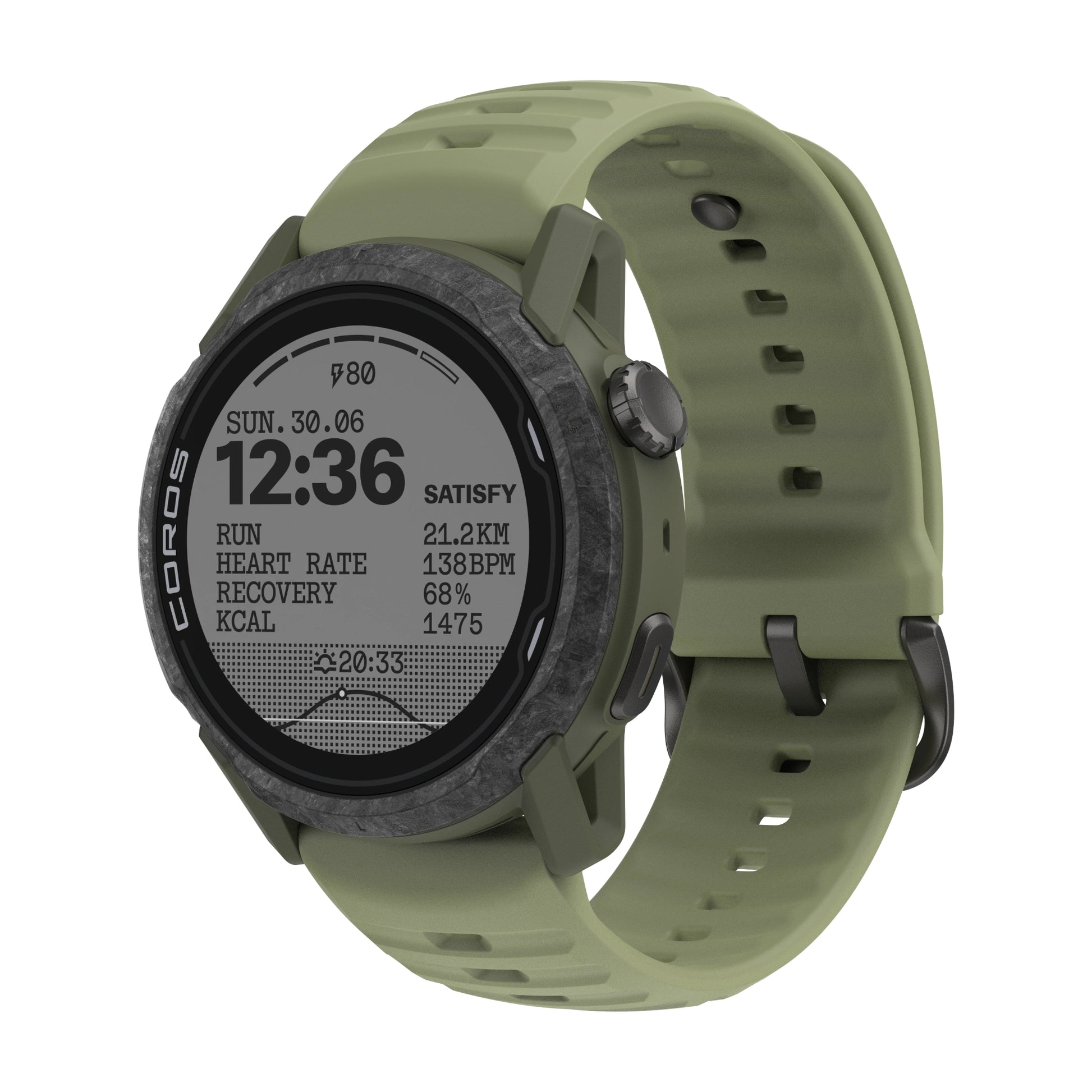COROS APEX 4 46mm – SATISFY COROS – Burnt Olive